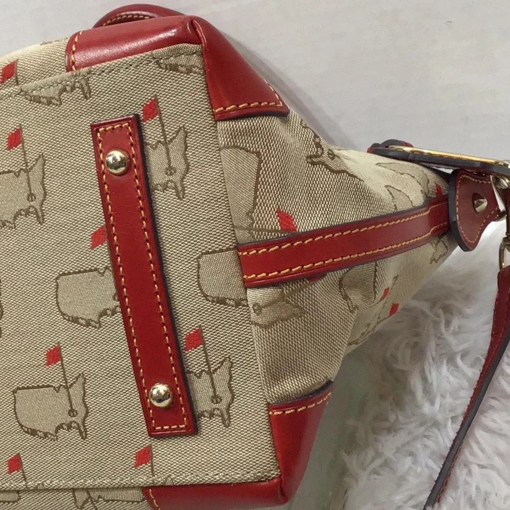 Dooney & Bourke Augusta Masters Golf vintage satchel - Picture 8 of 12